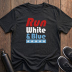 Run White & Blue T-Shirt