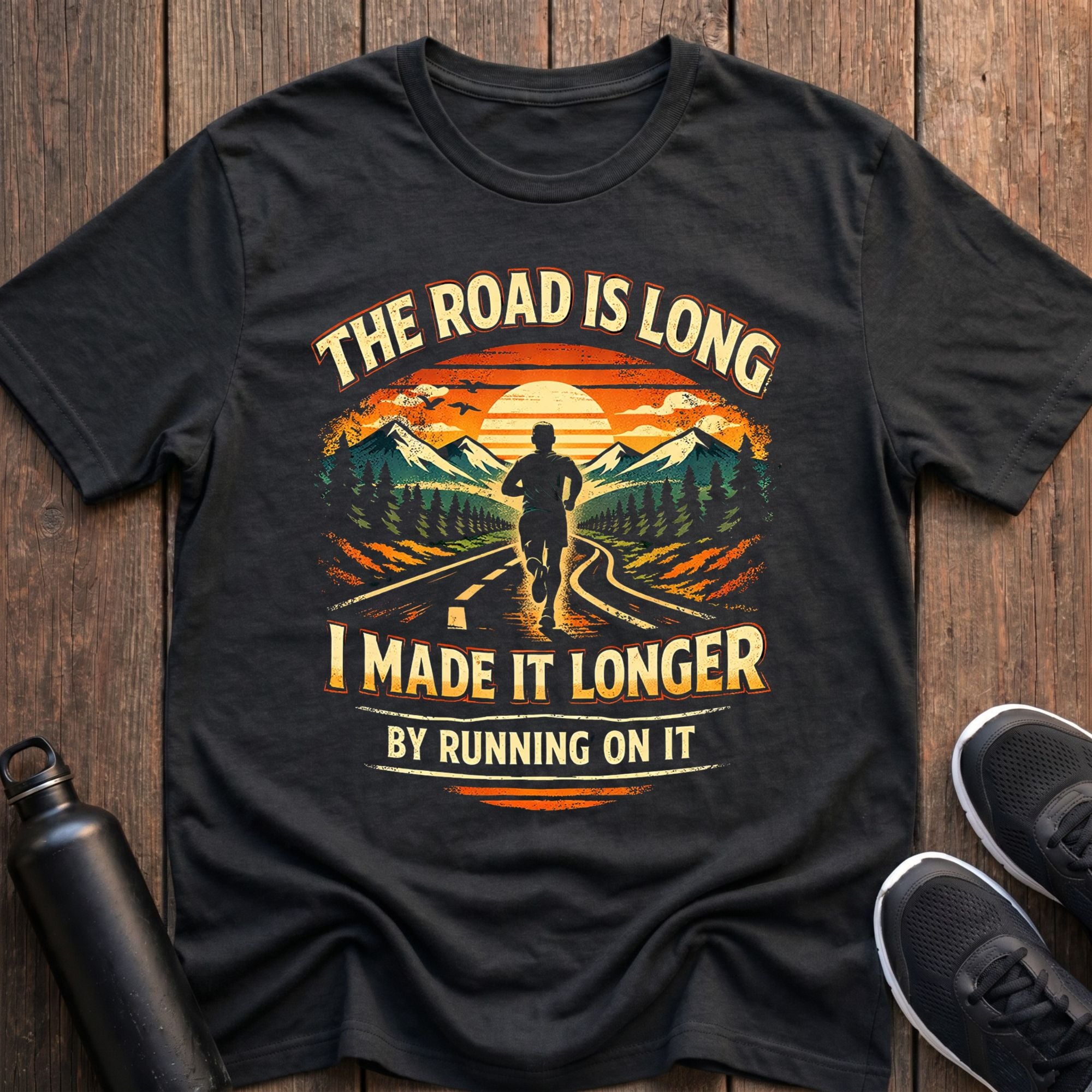 The Road is Long T-Shirt