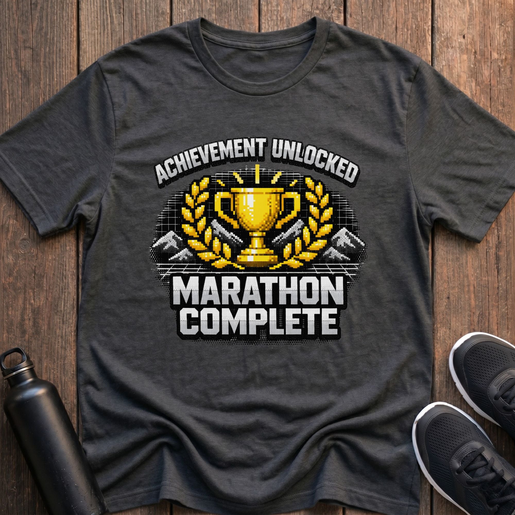 Achievement Unlocked Marathon Complete T-Shirt