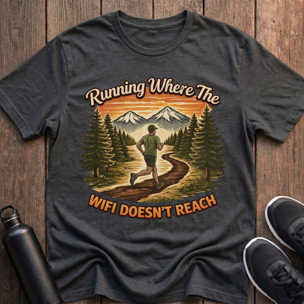 Where The WiFi Doesn't Reach (Male) T-Shirt
