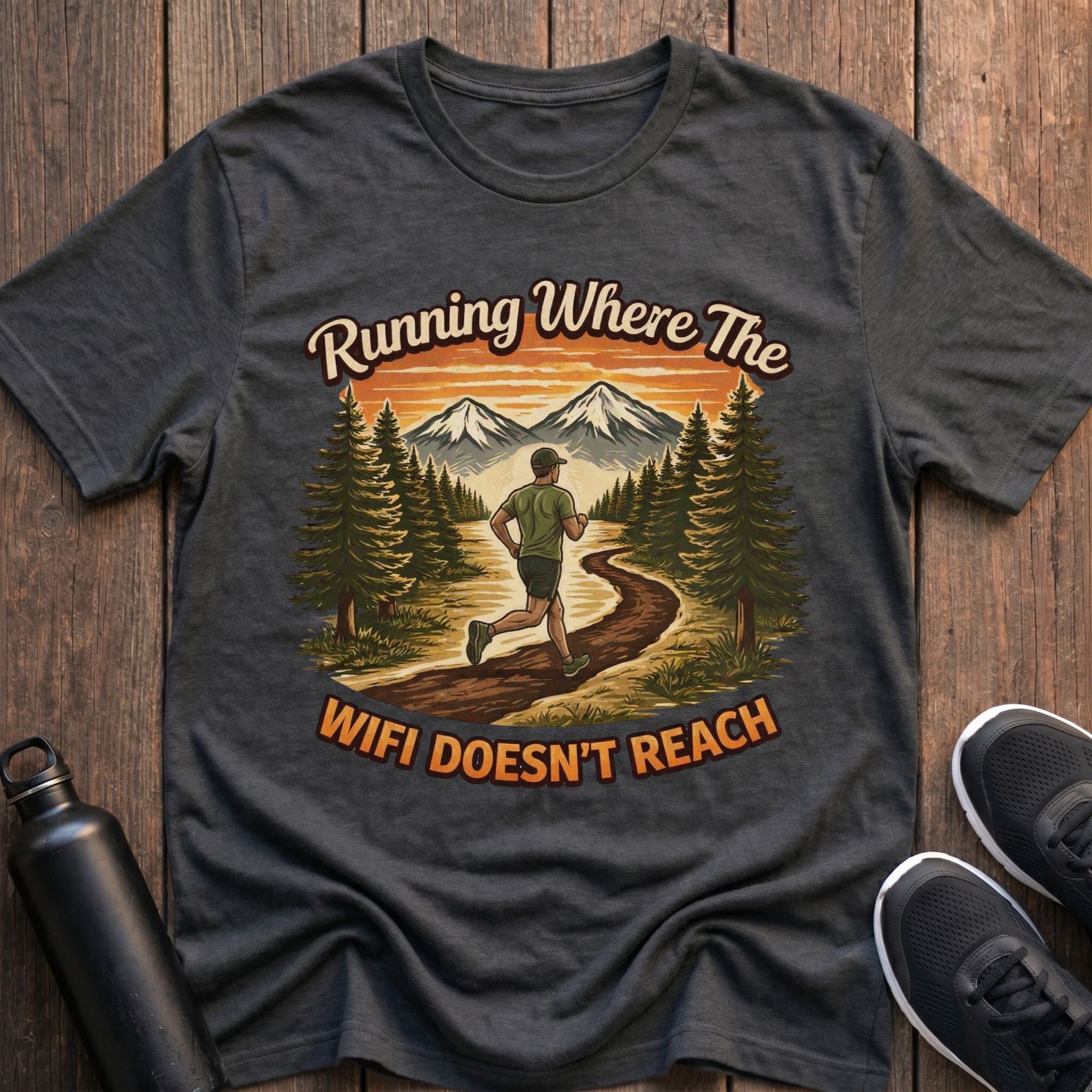 Where The WiFi Doesn't Reach (Male) T-Shirt