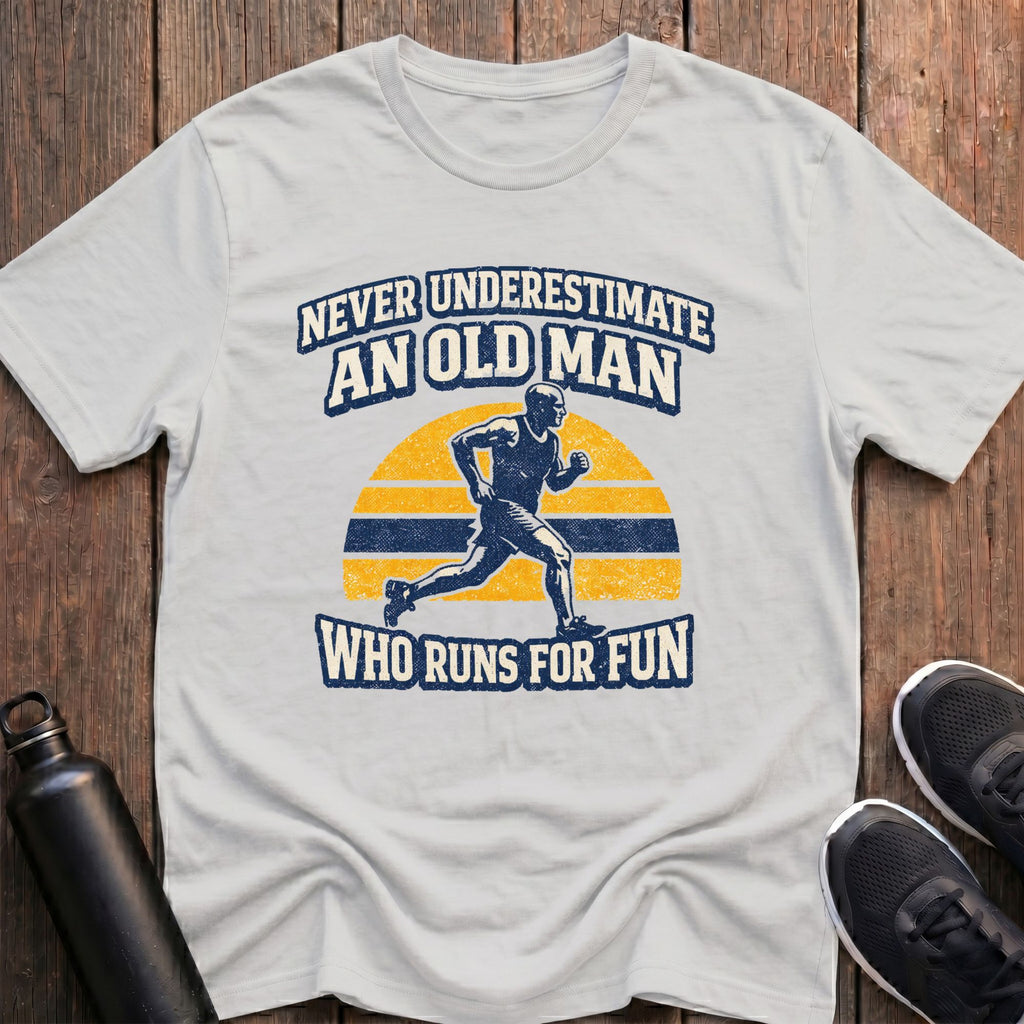 Never Underestimate An Old Man T-Shirt