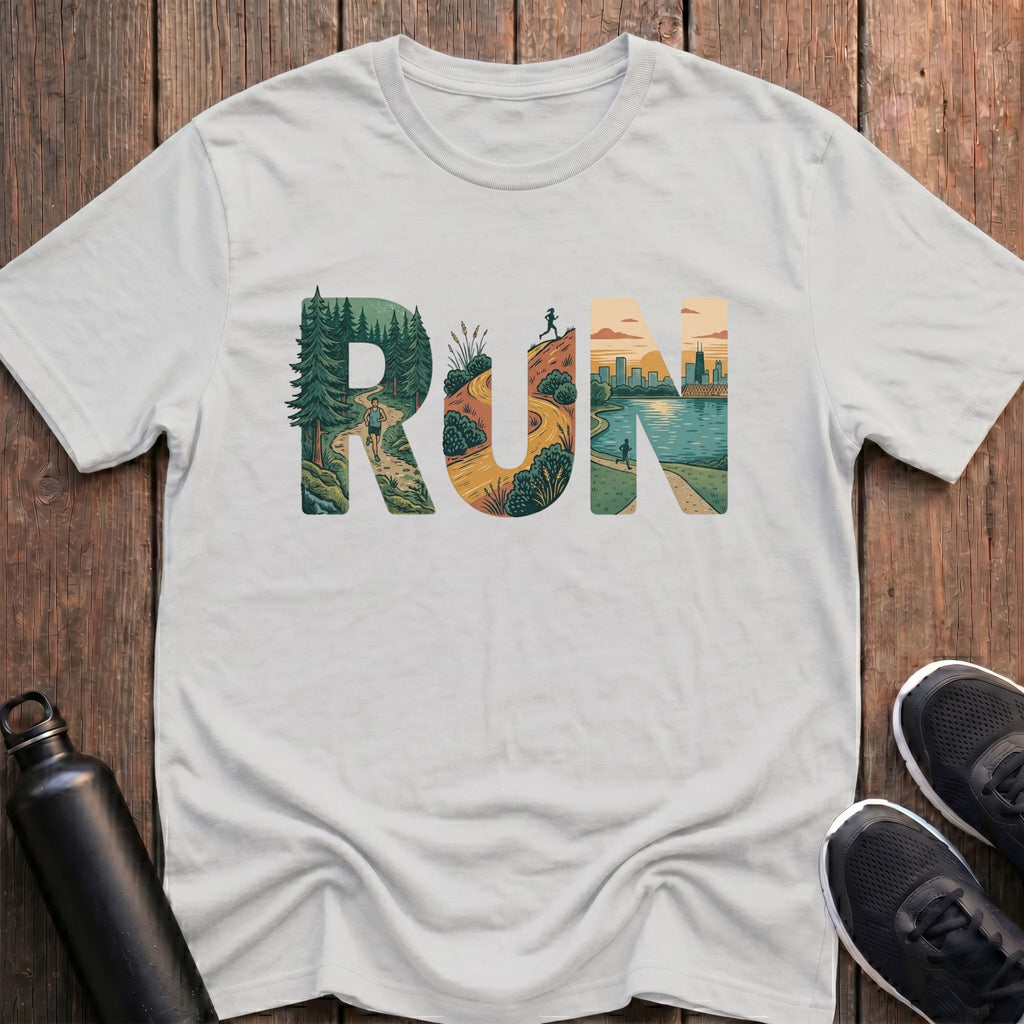 Run Collage T-Shirt