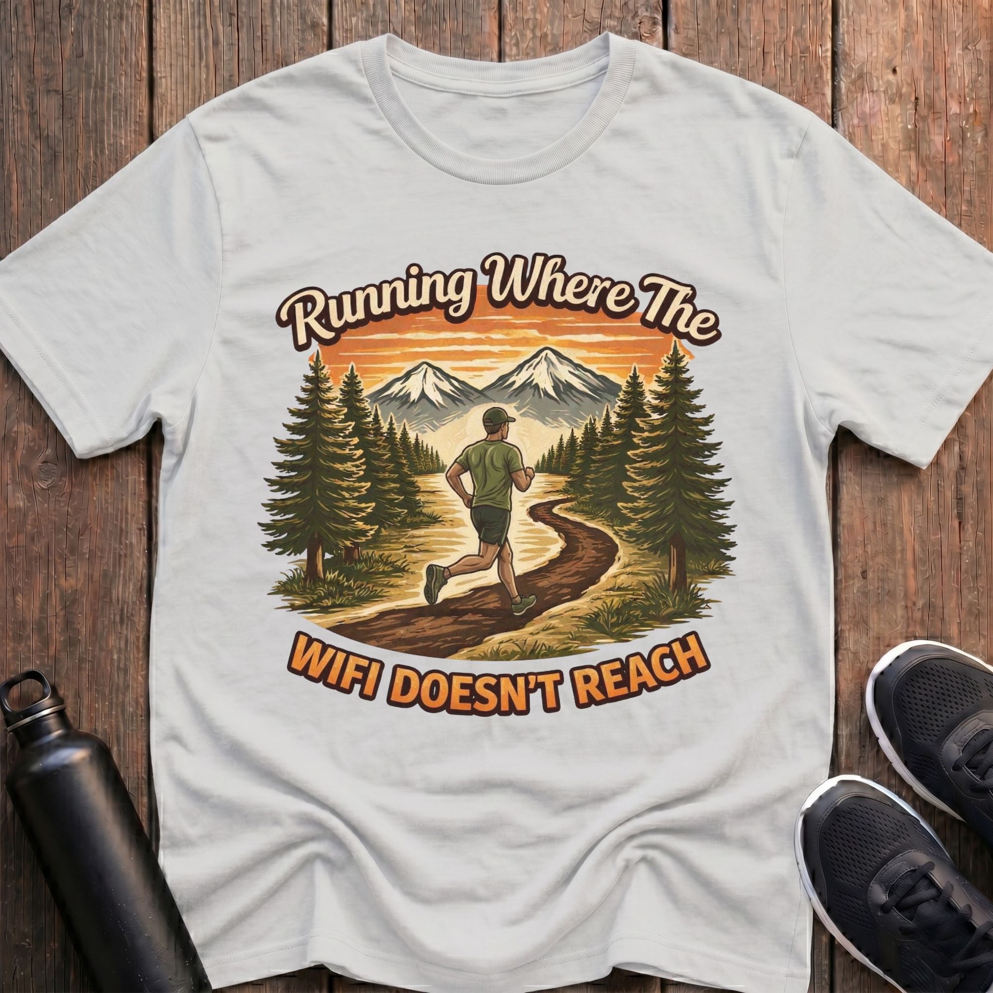 Where The WiFi Doesn't Reach (Male) T-Shirt