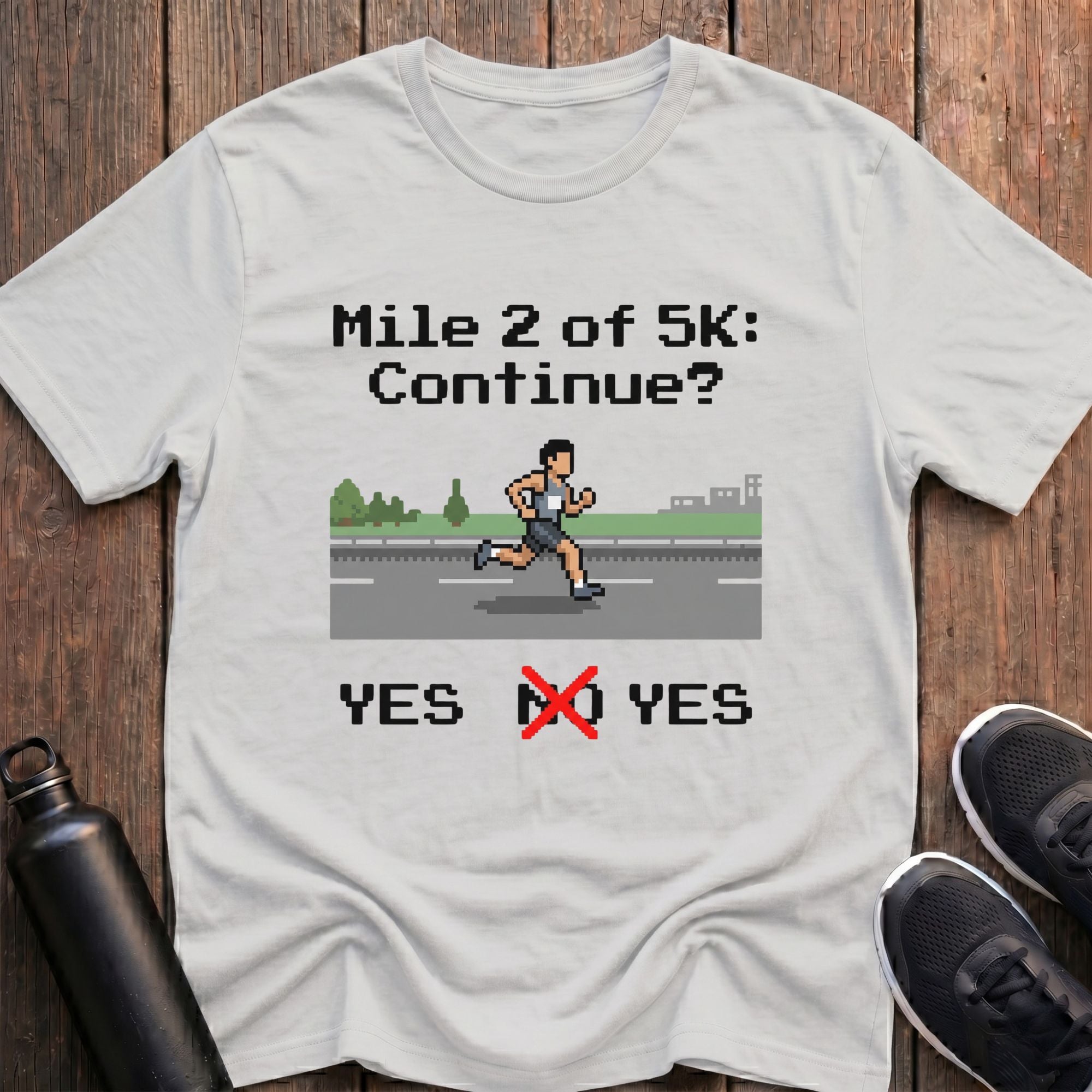 Mile 2 Continue? T-Shirt