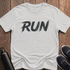 Run Brush Art T-Shirt