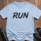 Run Brush Art T-Shirt