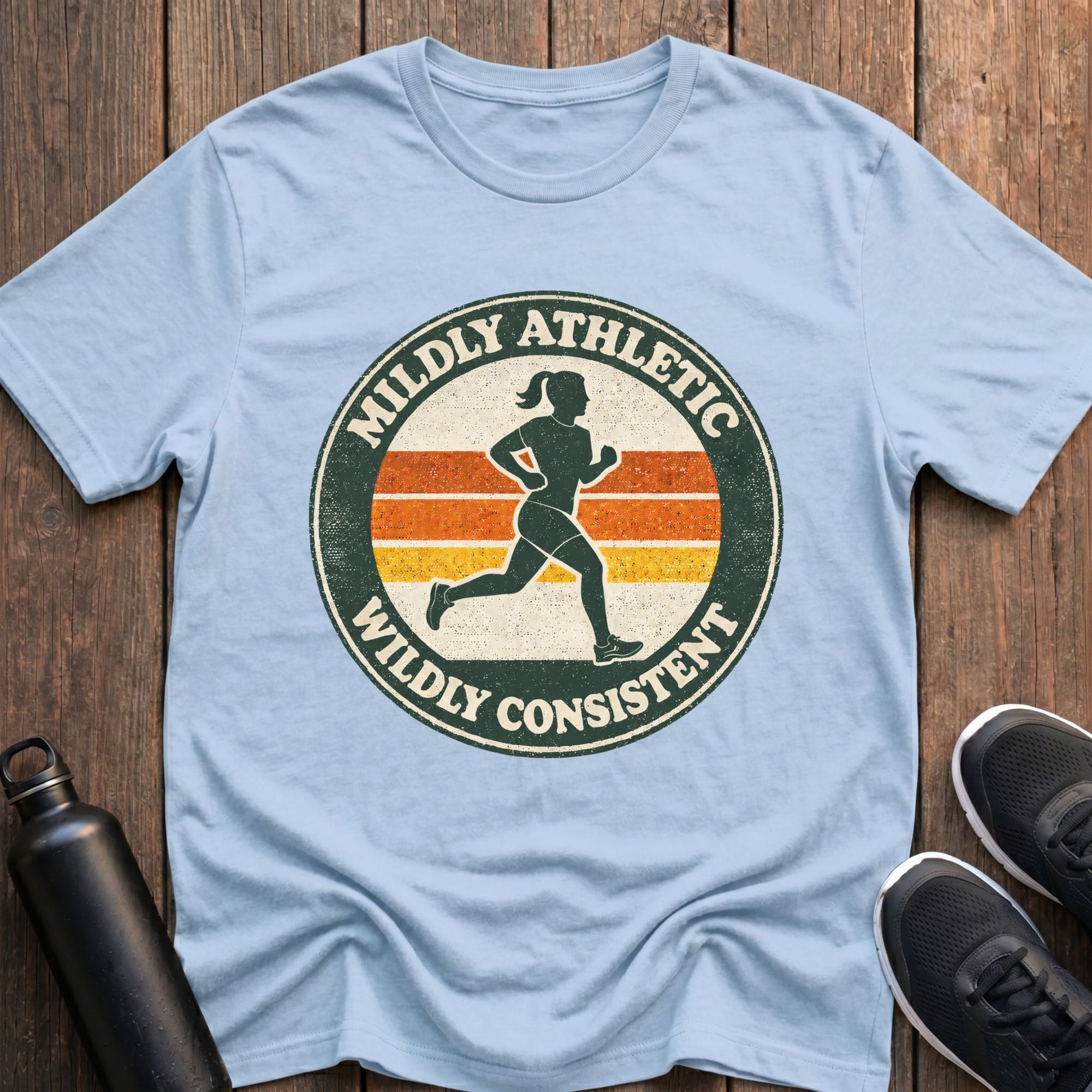 Mildly Athletic Wildly Consistent (Female) T-Shirt