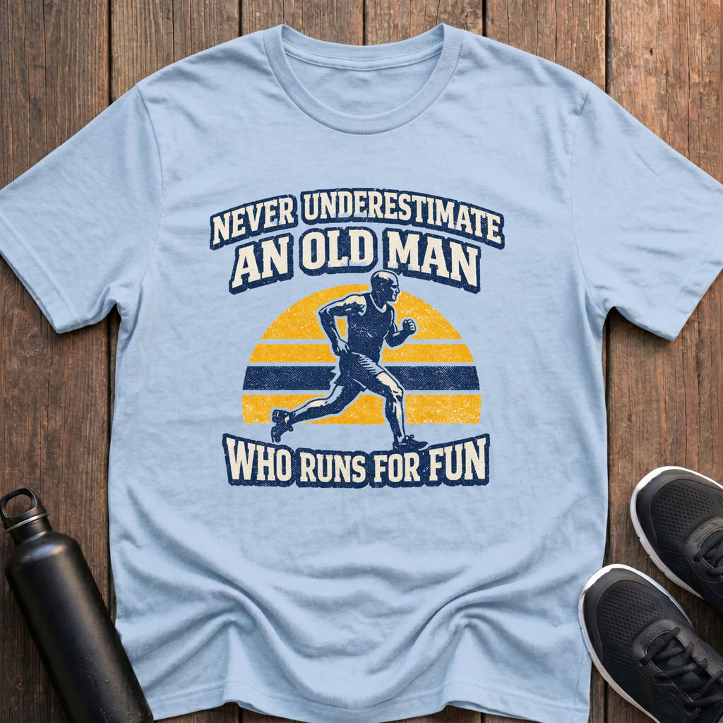 Never Underestimate An Old Man T-Shirt