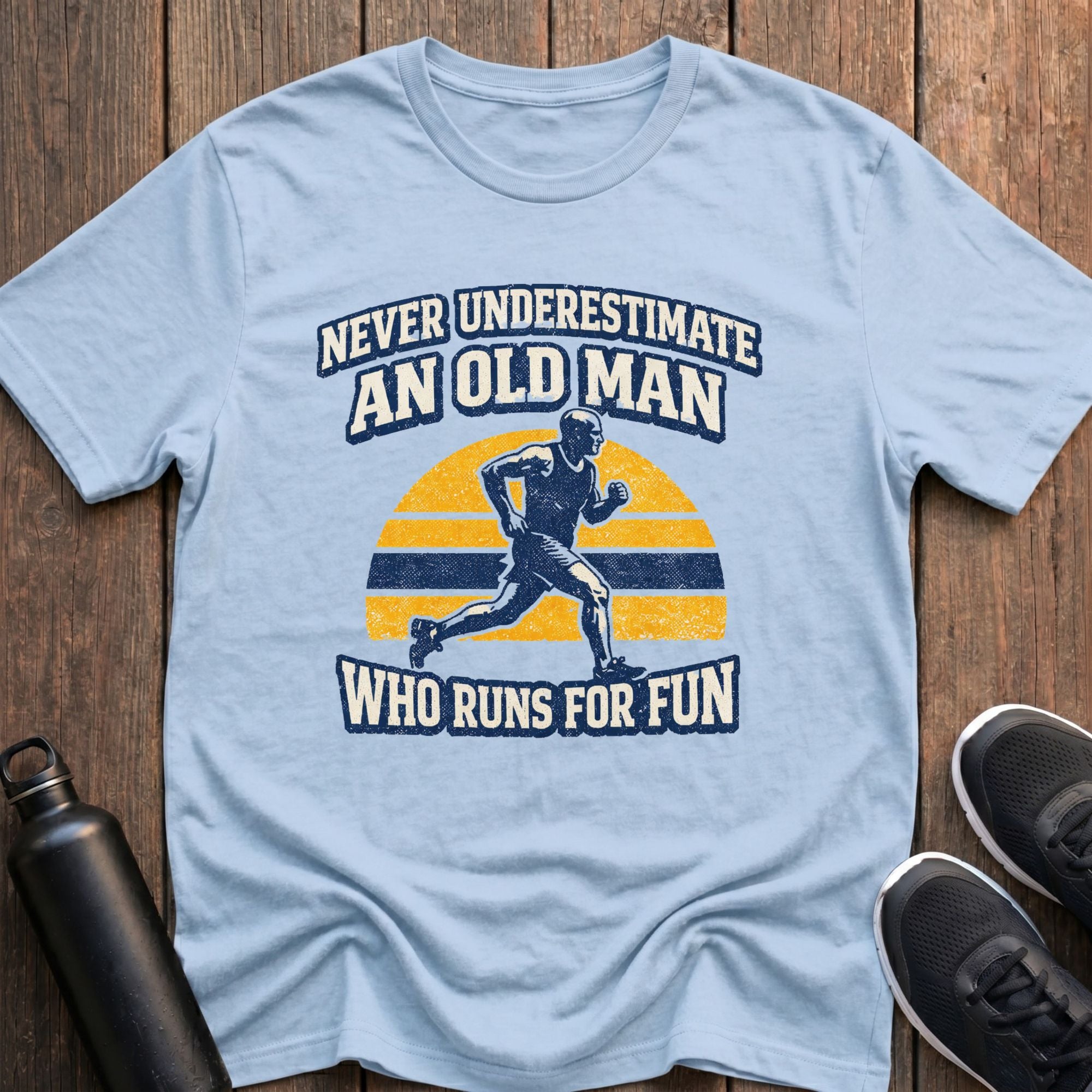 Never Underestimate An Old Man T-Shirt