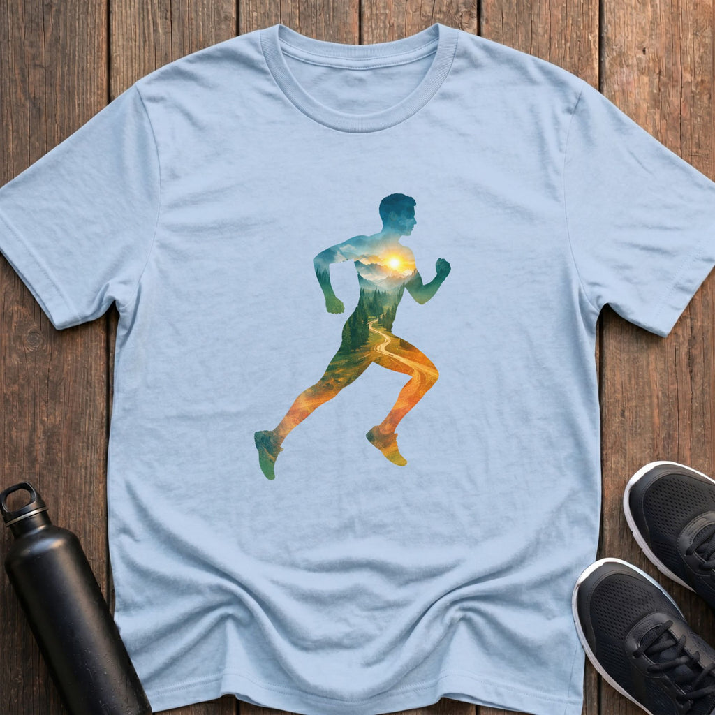 Nature Runner Silhouette (Male) T-Shirt
