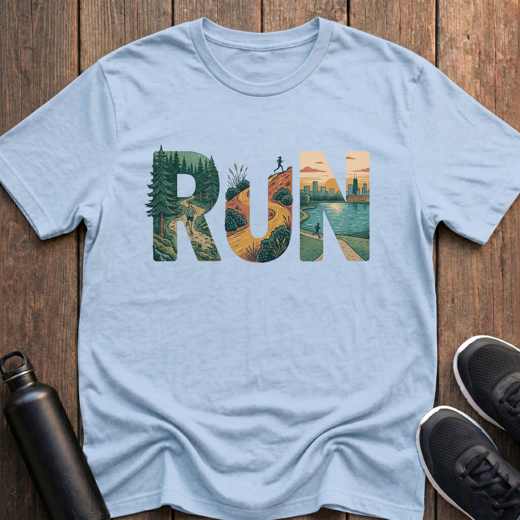 Run Collage T-Shirt
