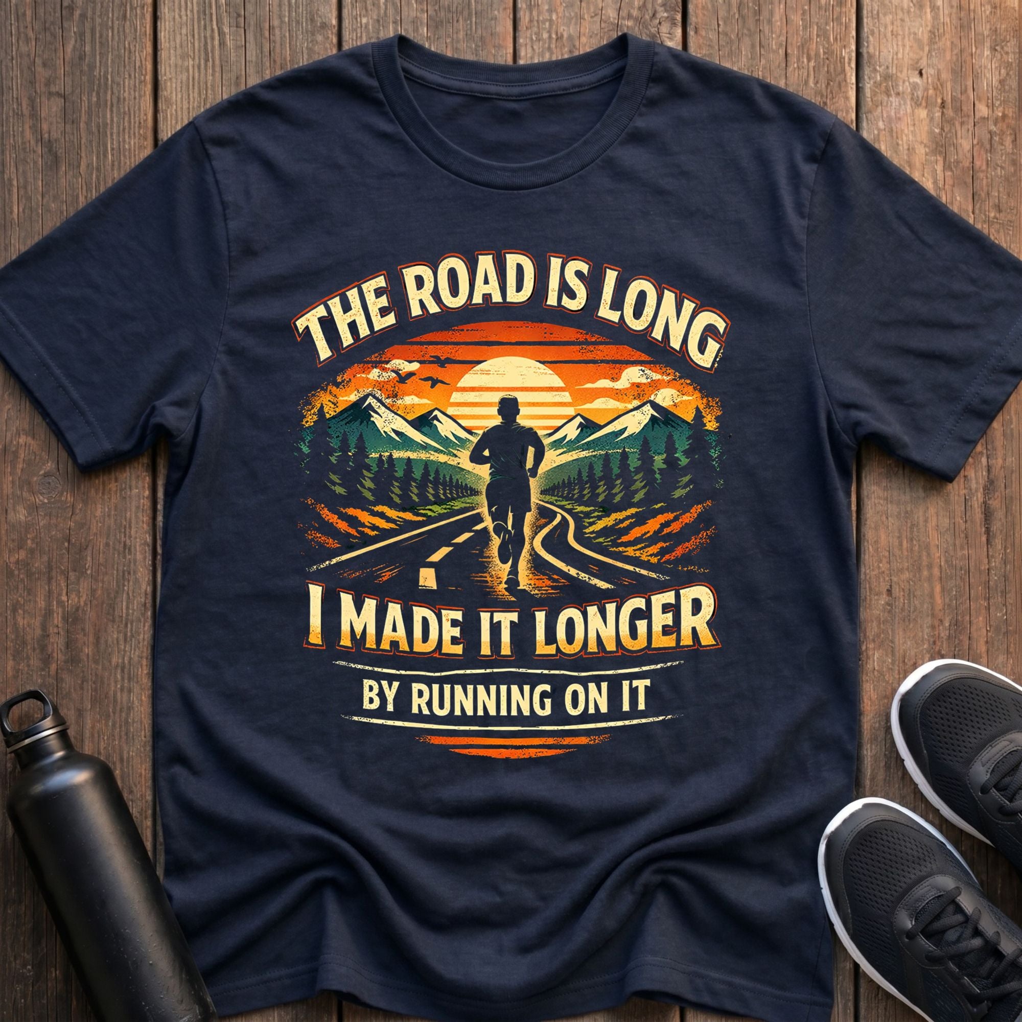 The Road is Long T-Shirt