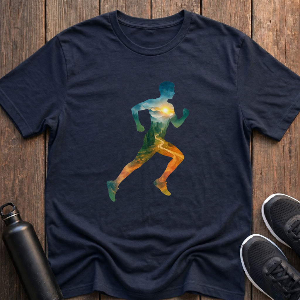 Nature Runner Silhouette (Male) T-Shirt