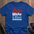 Run White & Blue T-Shirt