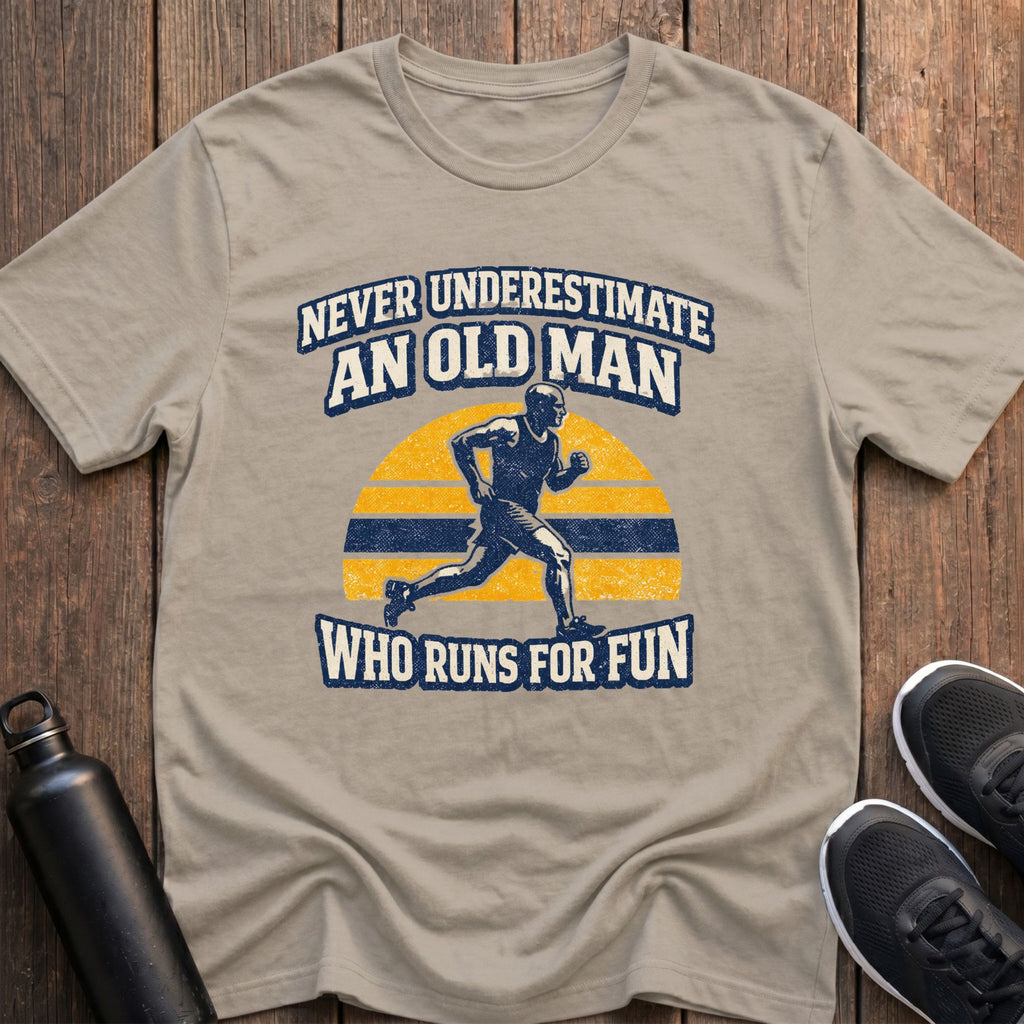 Never Underestimate An Old Man T-Shirt