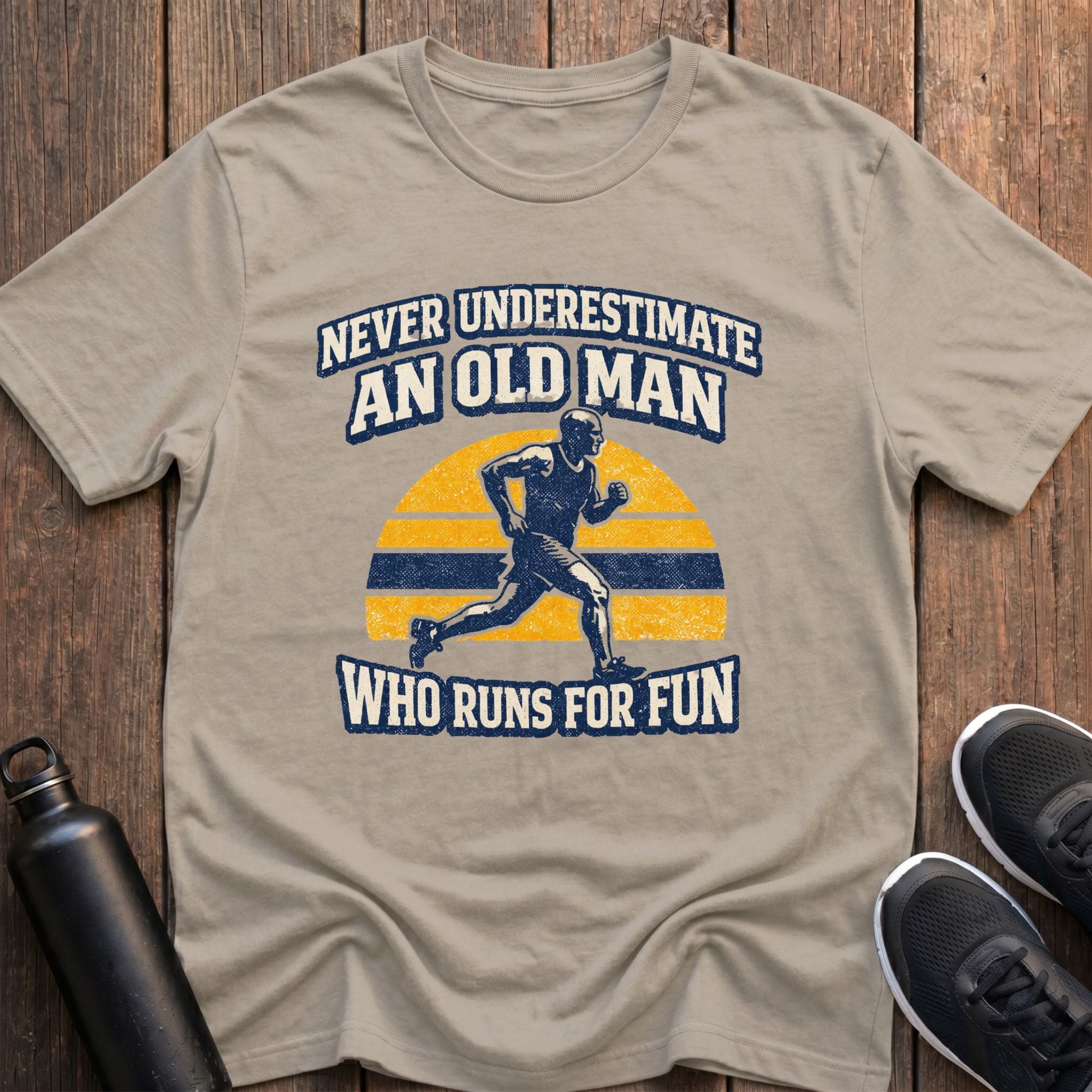 Never Underestimate An Old Man T-Shirt