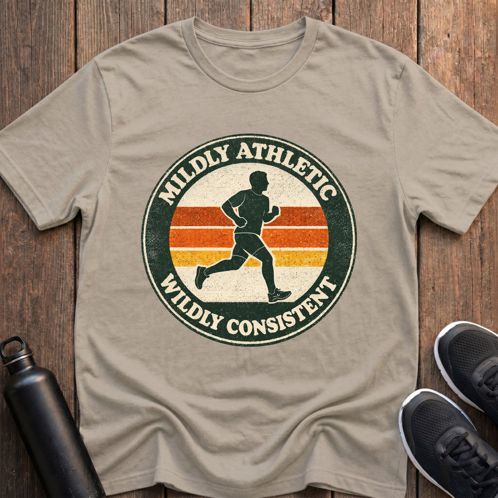 Mildly Athletic Wildly Consistent (Male) T-Shirt