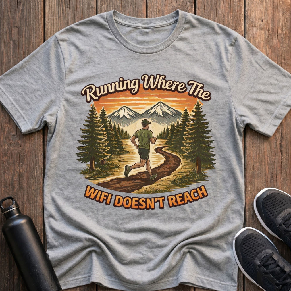 Where The WiFi Doesn't Reach (Male) T-Shirt