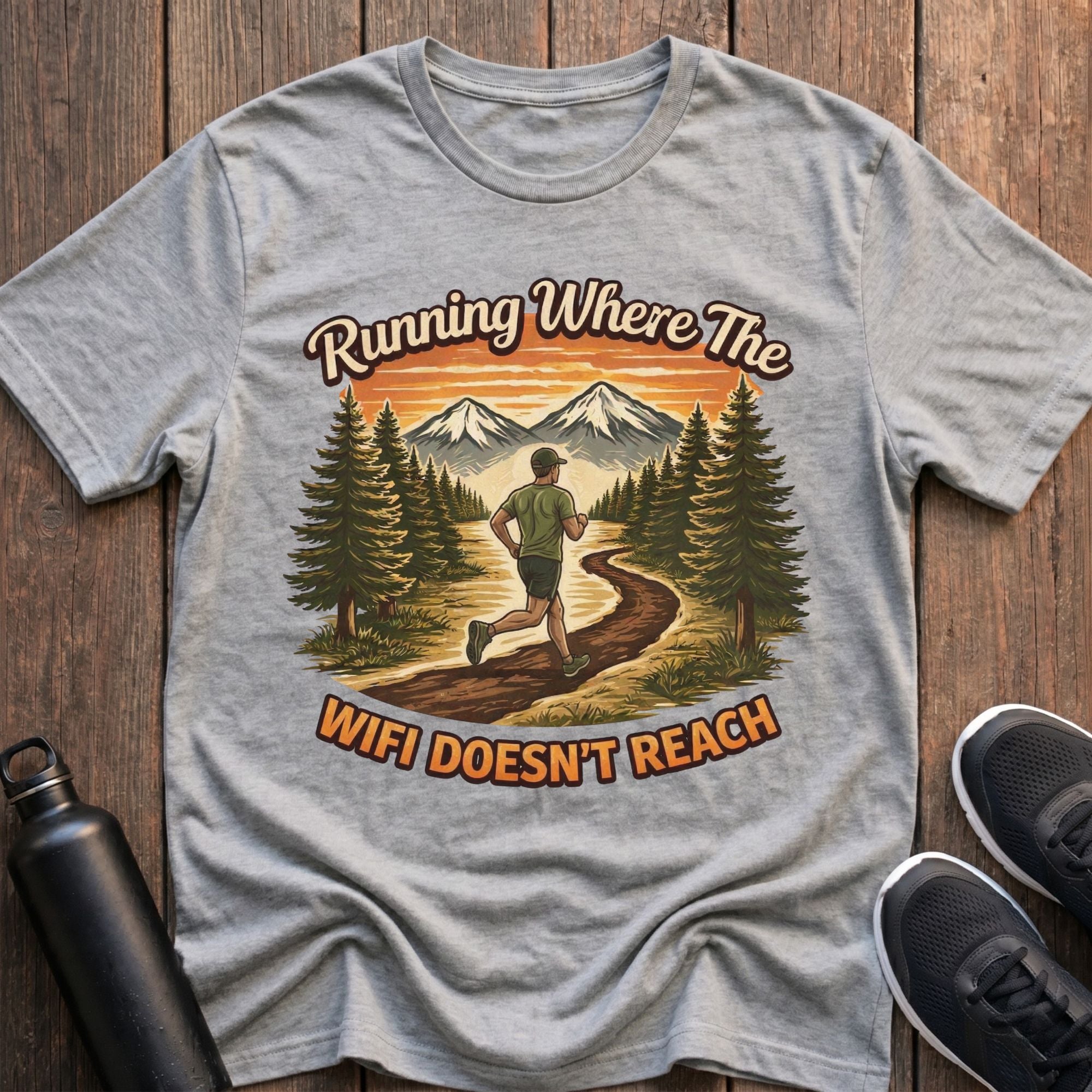 Where The WiFi Doesn't Reach (Male) T-Shirt