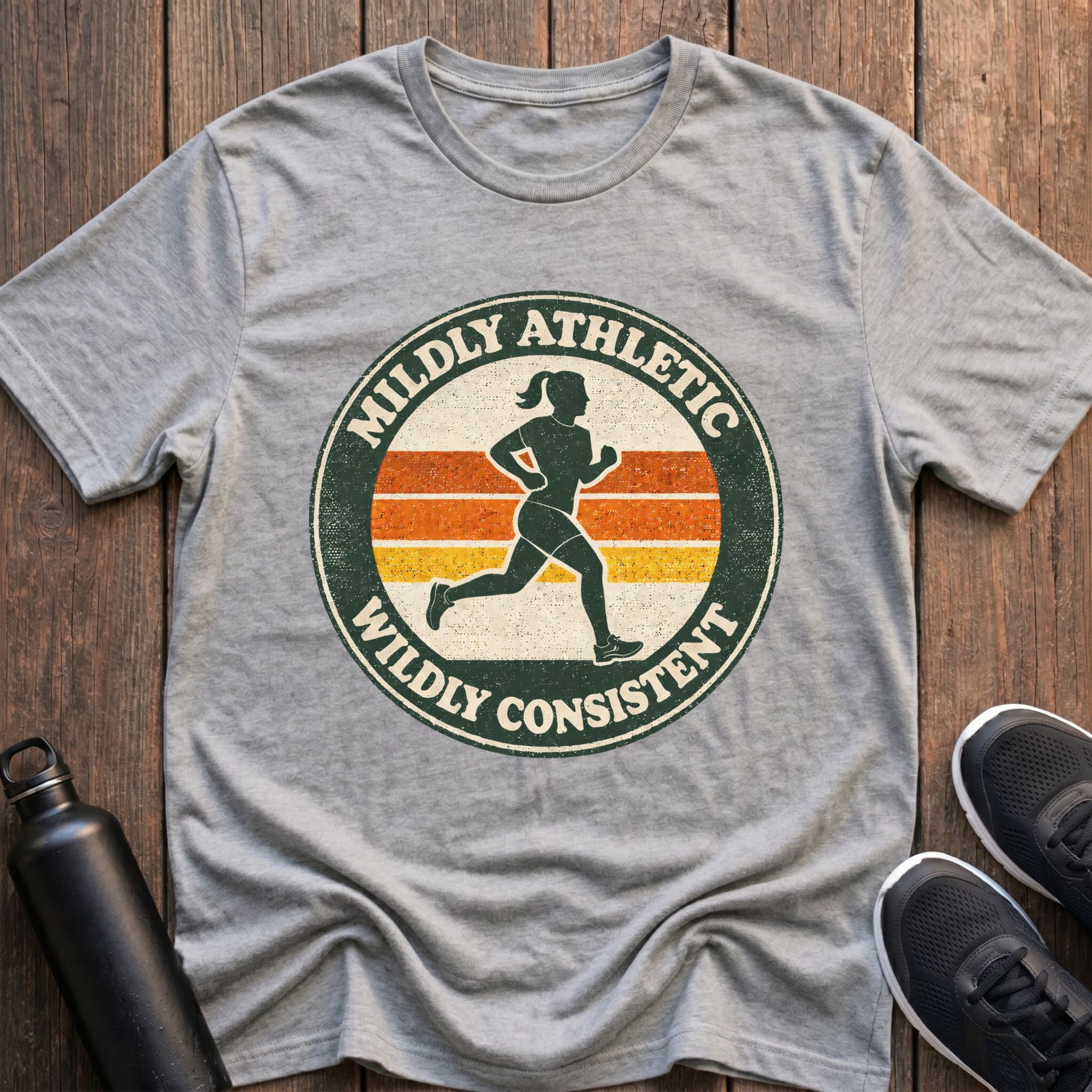 Mildly Athletic Wildly Consistent (Female) T-Shirt