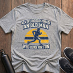 Never Underestimate An Old Man T-Shirt