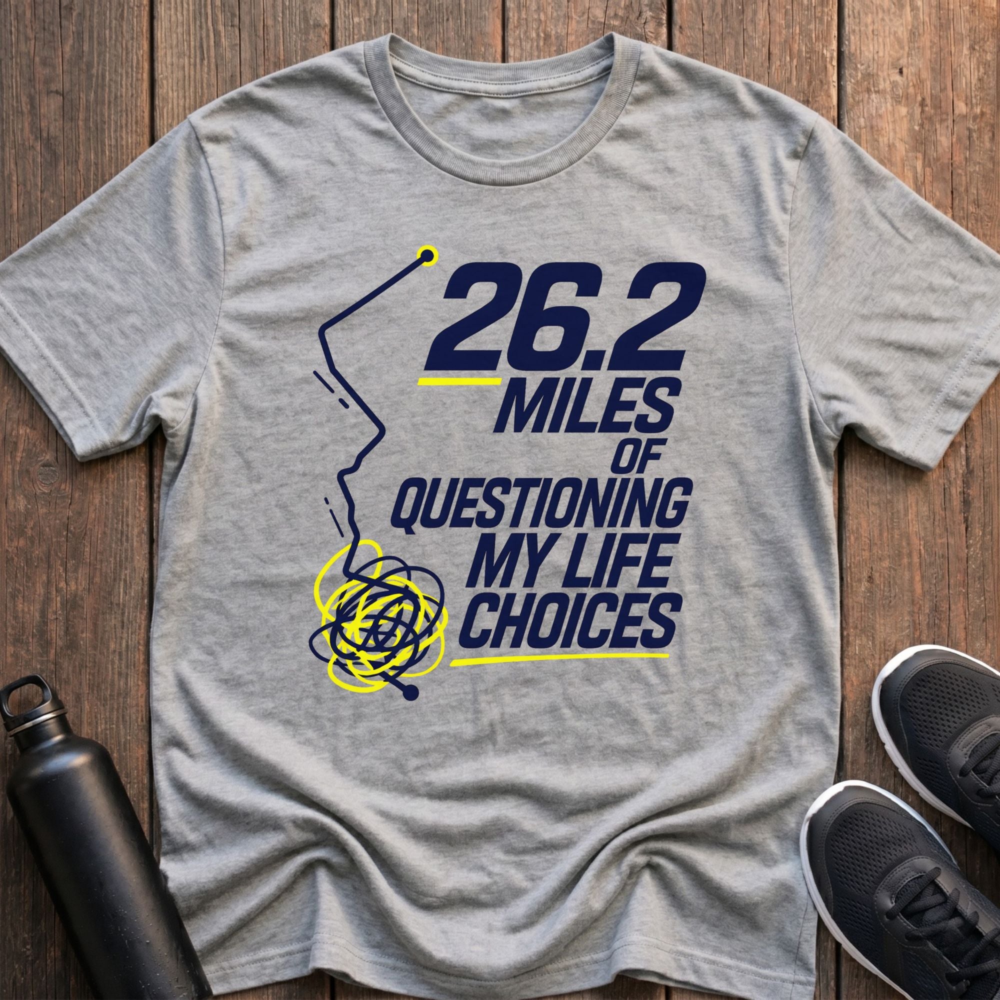 26.2 Miles of Questioning T-Shirt