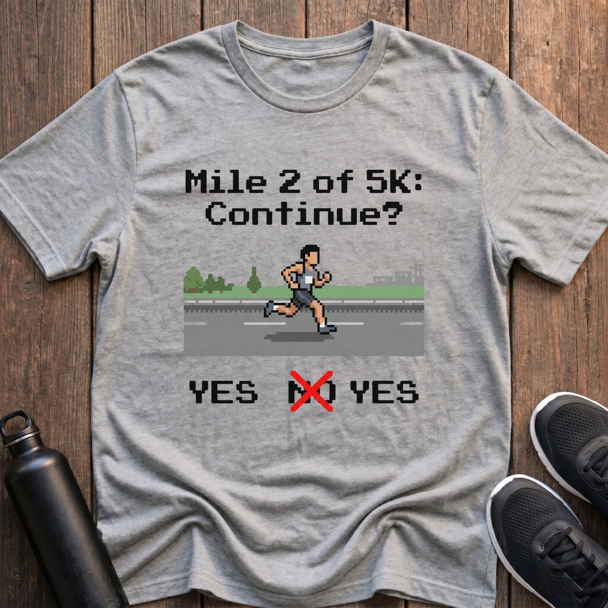 Mile 2 Continue? T-Shirt