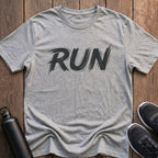 Run Brush Art T-Shirt