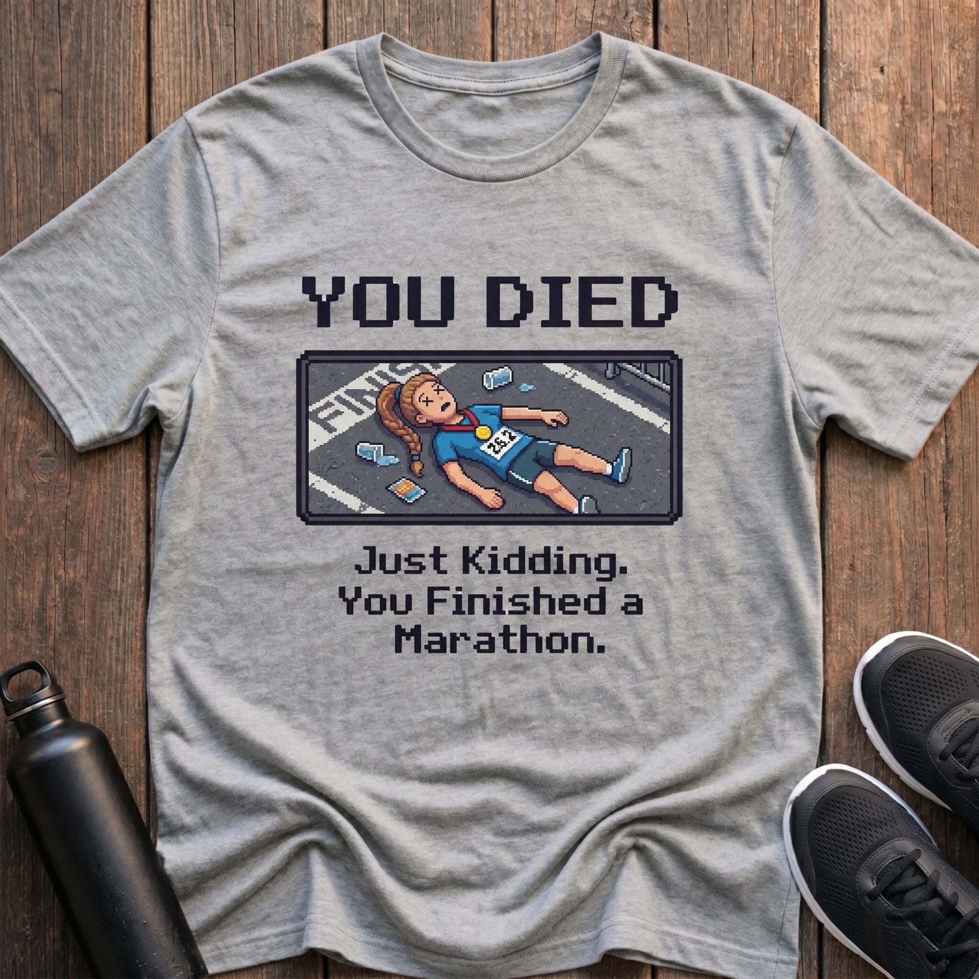 You Died Marathon (Female) T-Shirt