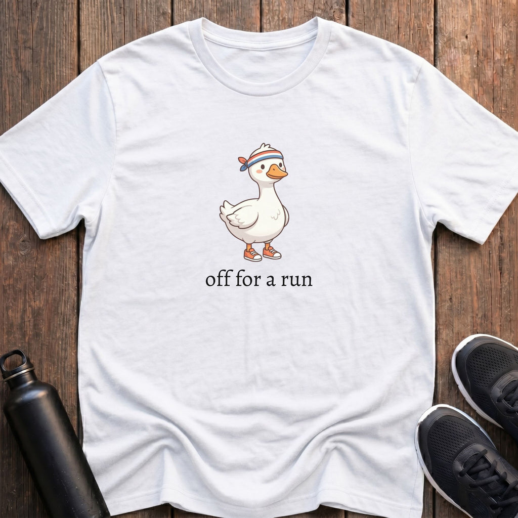 Goose Off for a Run T-Shirt