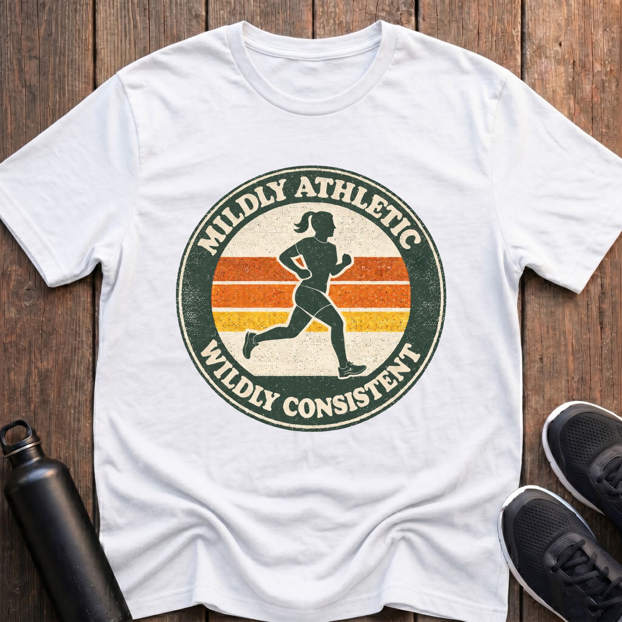 Mildly Athletic Wildly Consistent (Female) T-Shirt