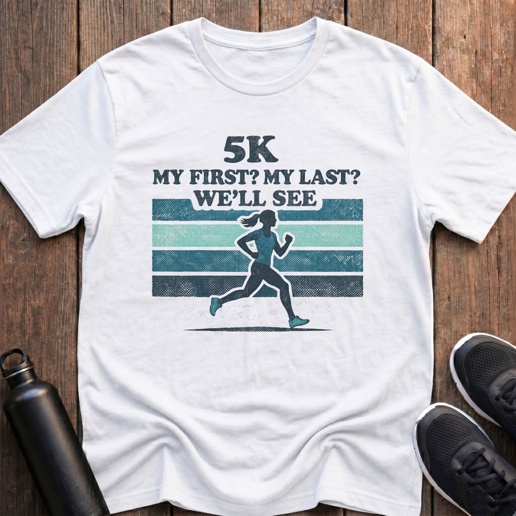 5K My First, My Last? (Female) T-Shirt