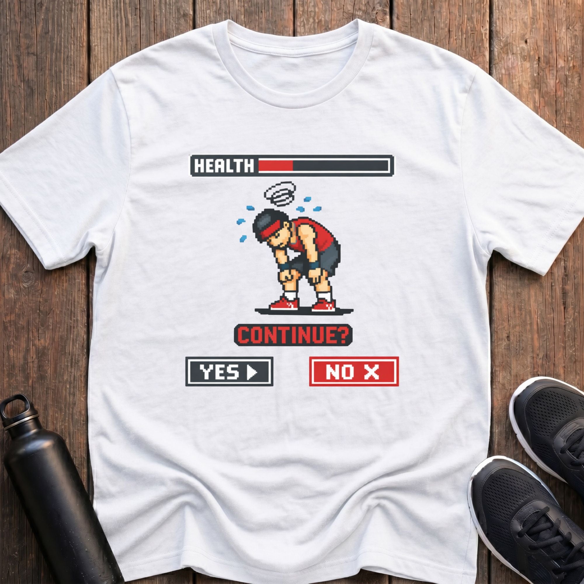 Health Low Continue? T-Shirt