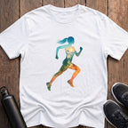Nature Runner Silhouette (Female) T-Shirt