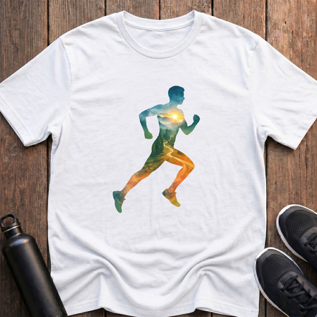 Nature Runner Silhouette (Male) T-Shirt