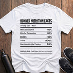 Runner Nutrition Facts T-Shirt