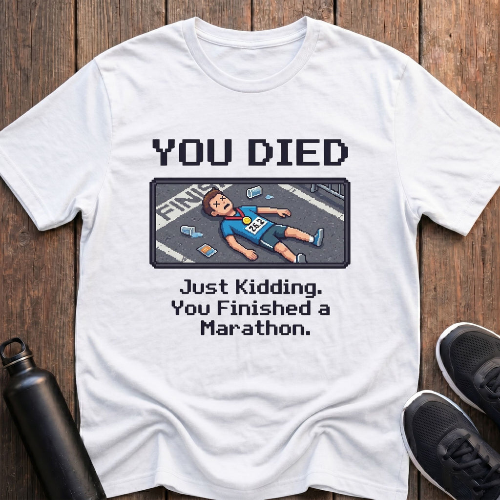 You Died Marathon (Male) T-Shirt