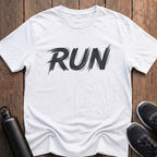 Run Brush Art T-Shirt