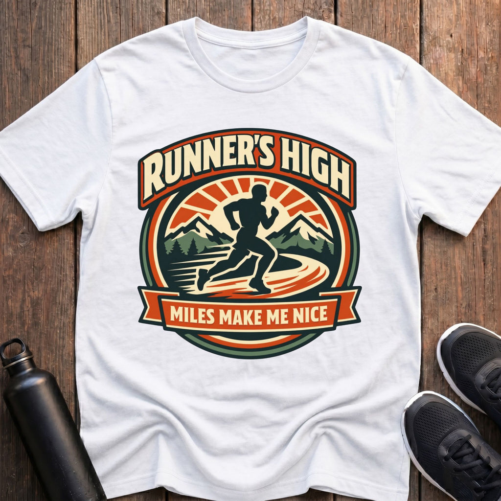Miles Make Me Nice T-Shirt